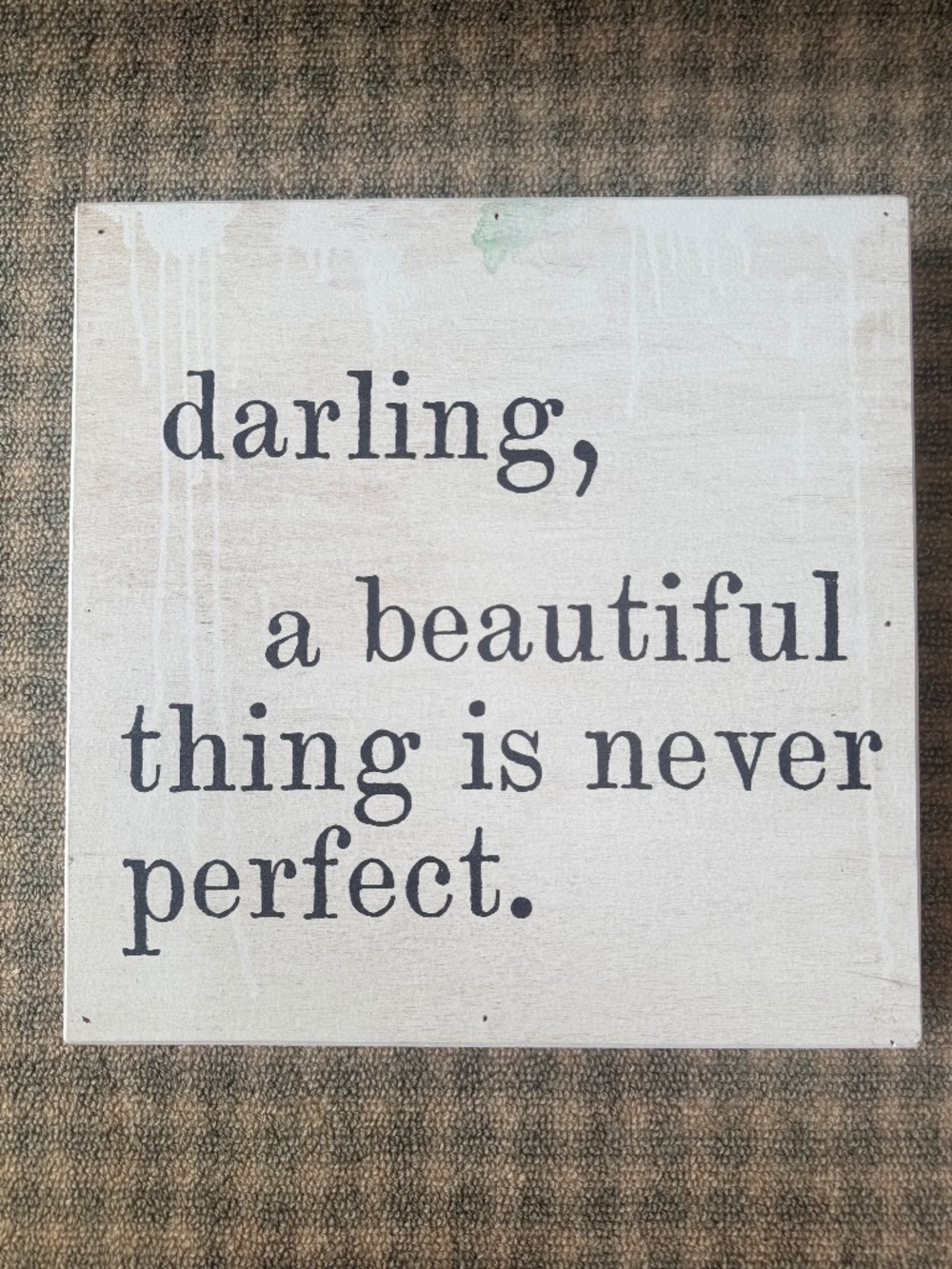Sugarboo & Co “Darling” 12x12 Wall Art Print